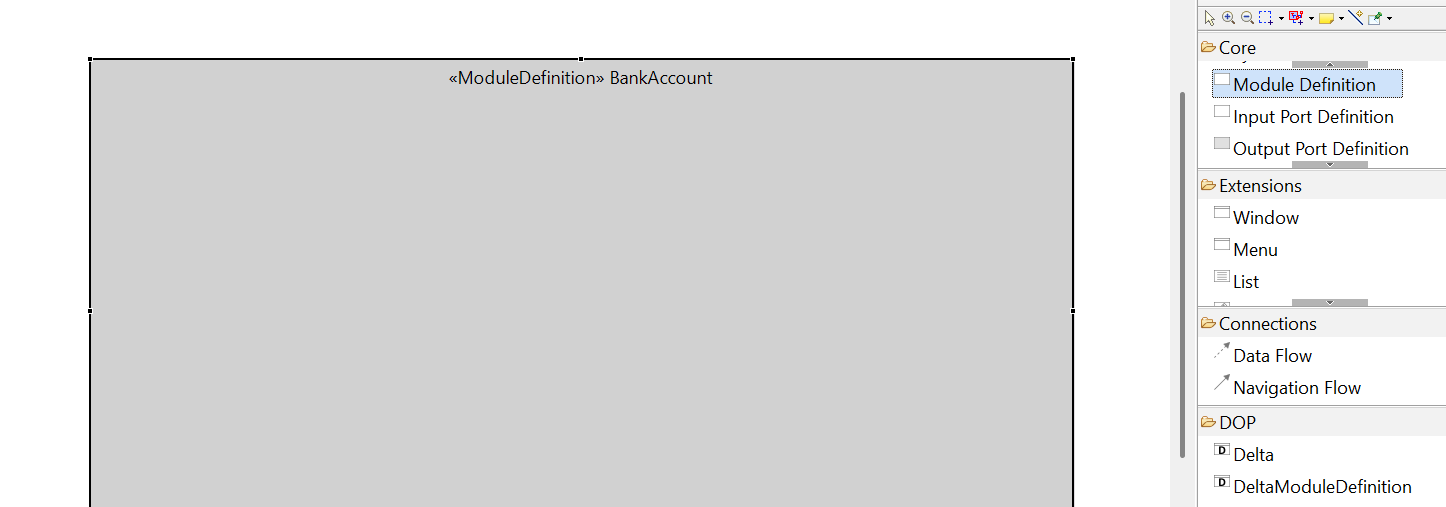 BankAccount ModuleDefinition