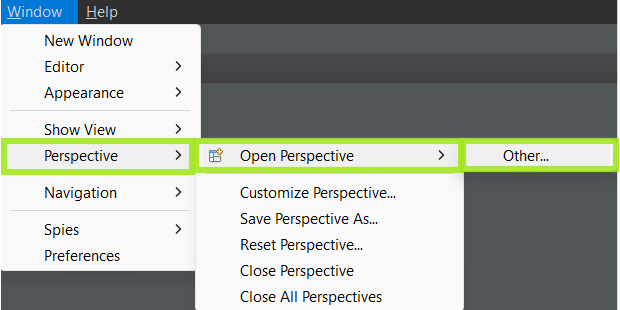 FeatureIDE Perspective 1